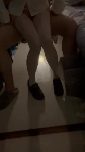 白丝小皮鞋坐着操